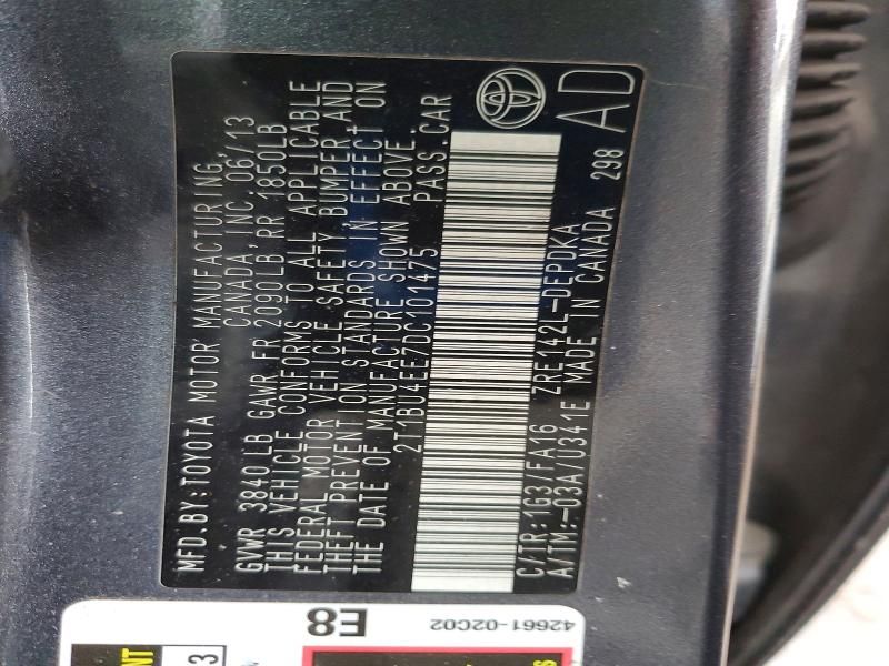 2013 Toyota Corolla Base