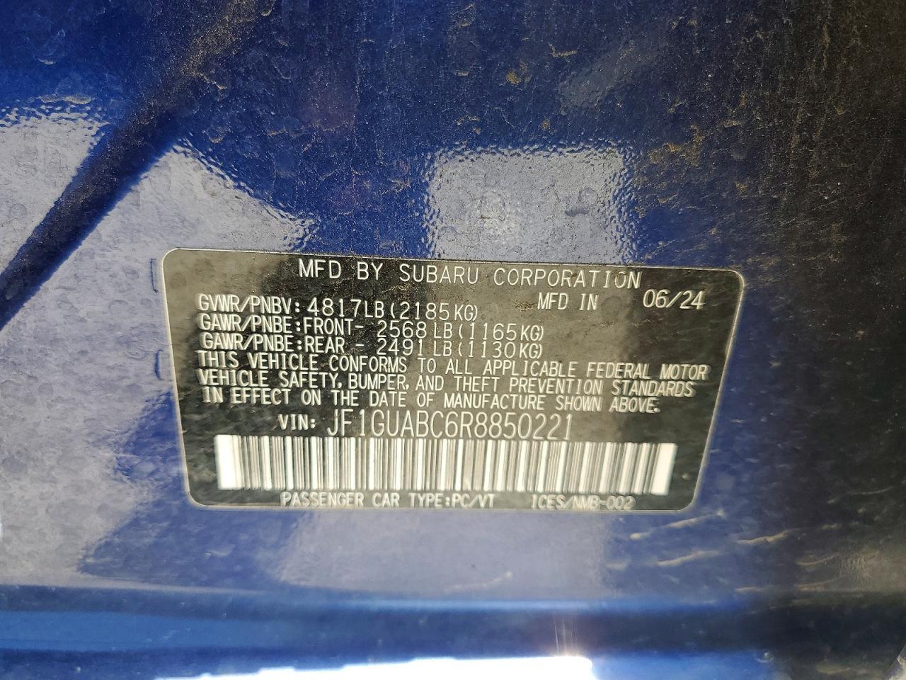 2024 Subaru Impreza