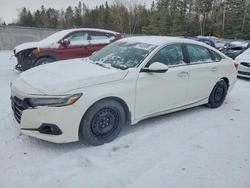Honda Vehiculos salvage en venta: 2021 Honda Accord Touring