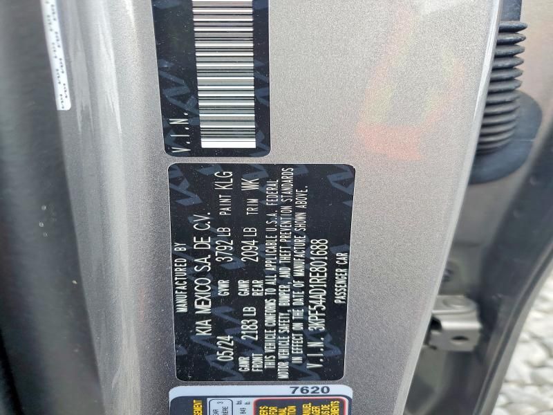 2024 KIA Forte gt Line