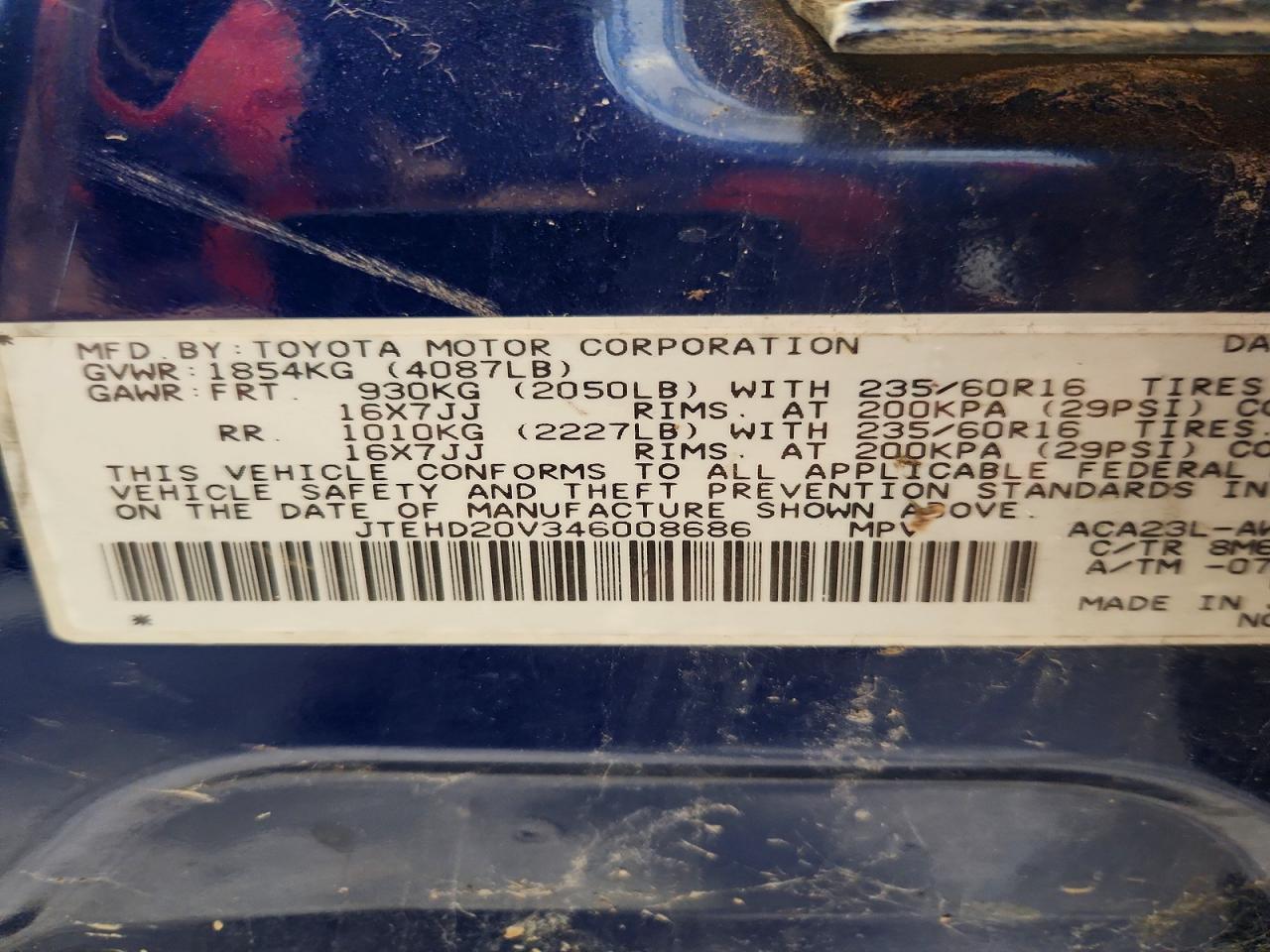 2004 Toyota Rav4