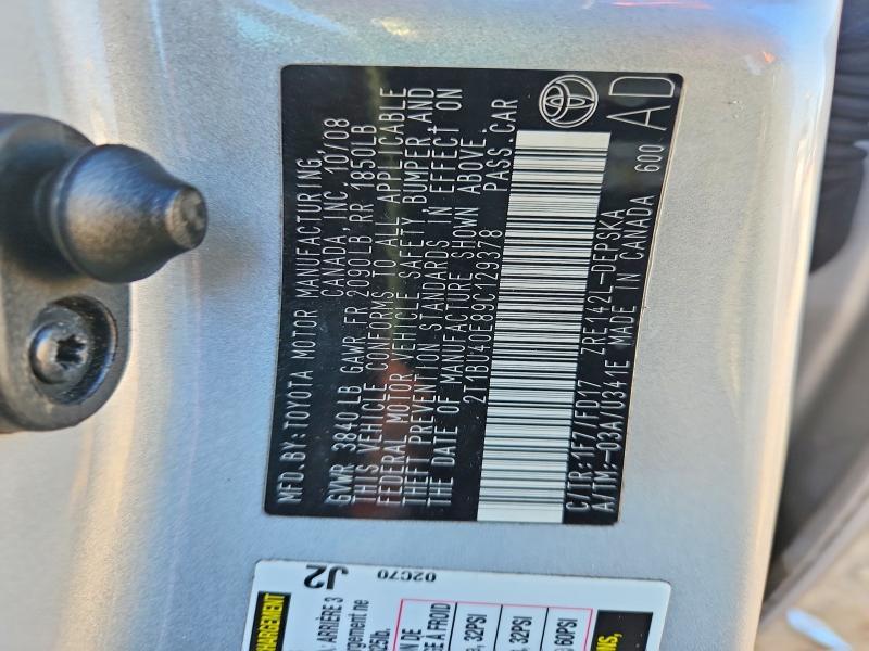 2009 Toyota Corolla Base