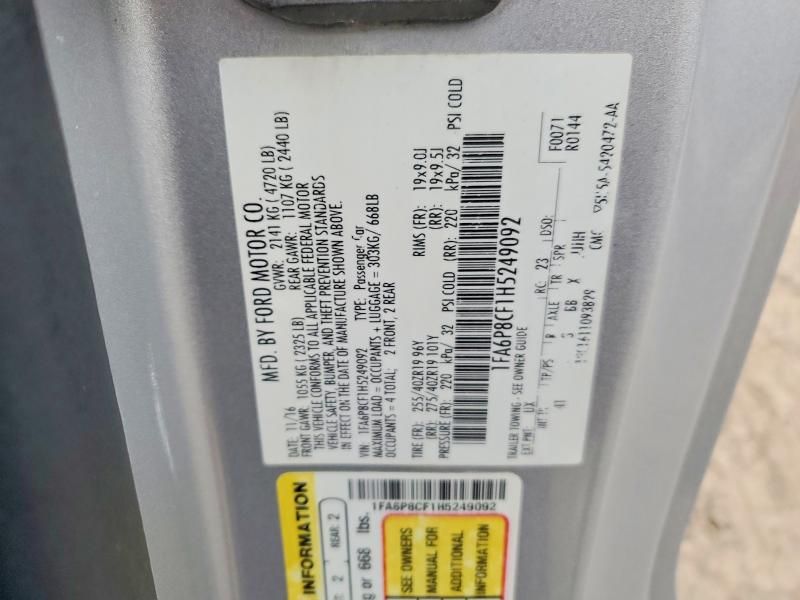 2017 Ford Mustang gt