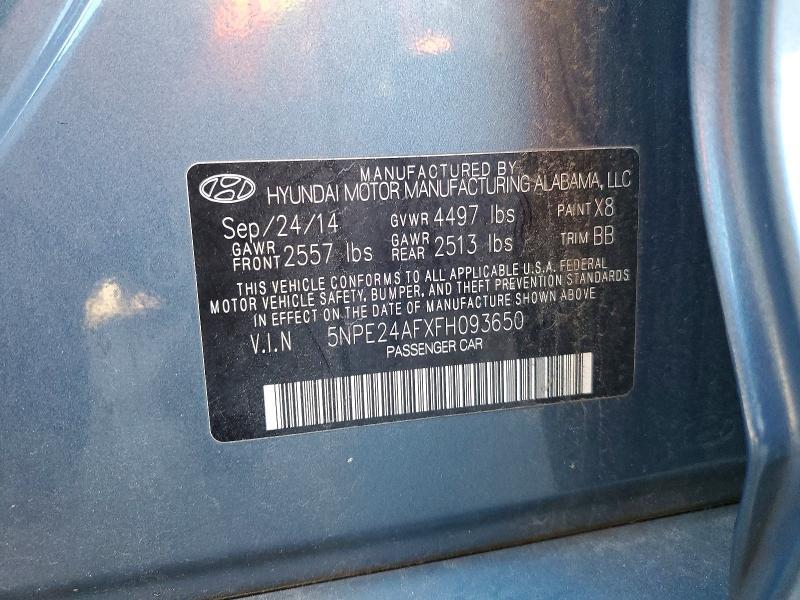 2015 Hyundai Sonata se