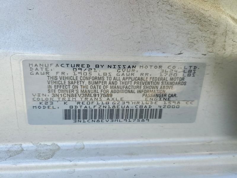 2021 Nissan Versa sv