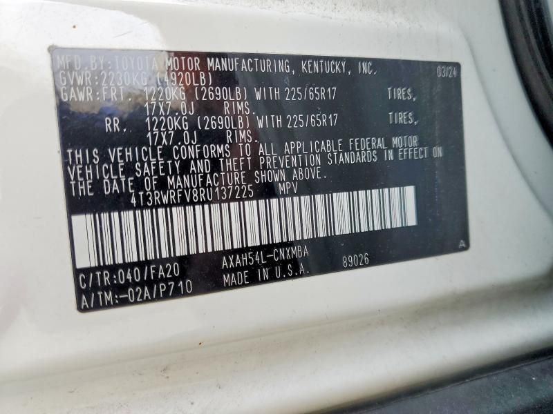 2024 Toyota Rav4 xle