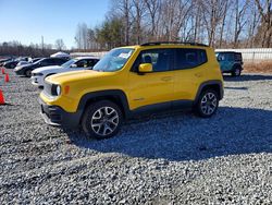 2017 Jeep Renegade Latitude en venta en Mebane, NC