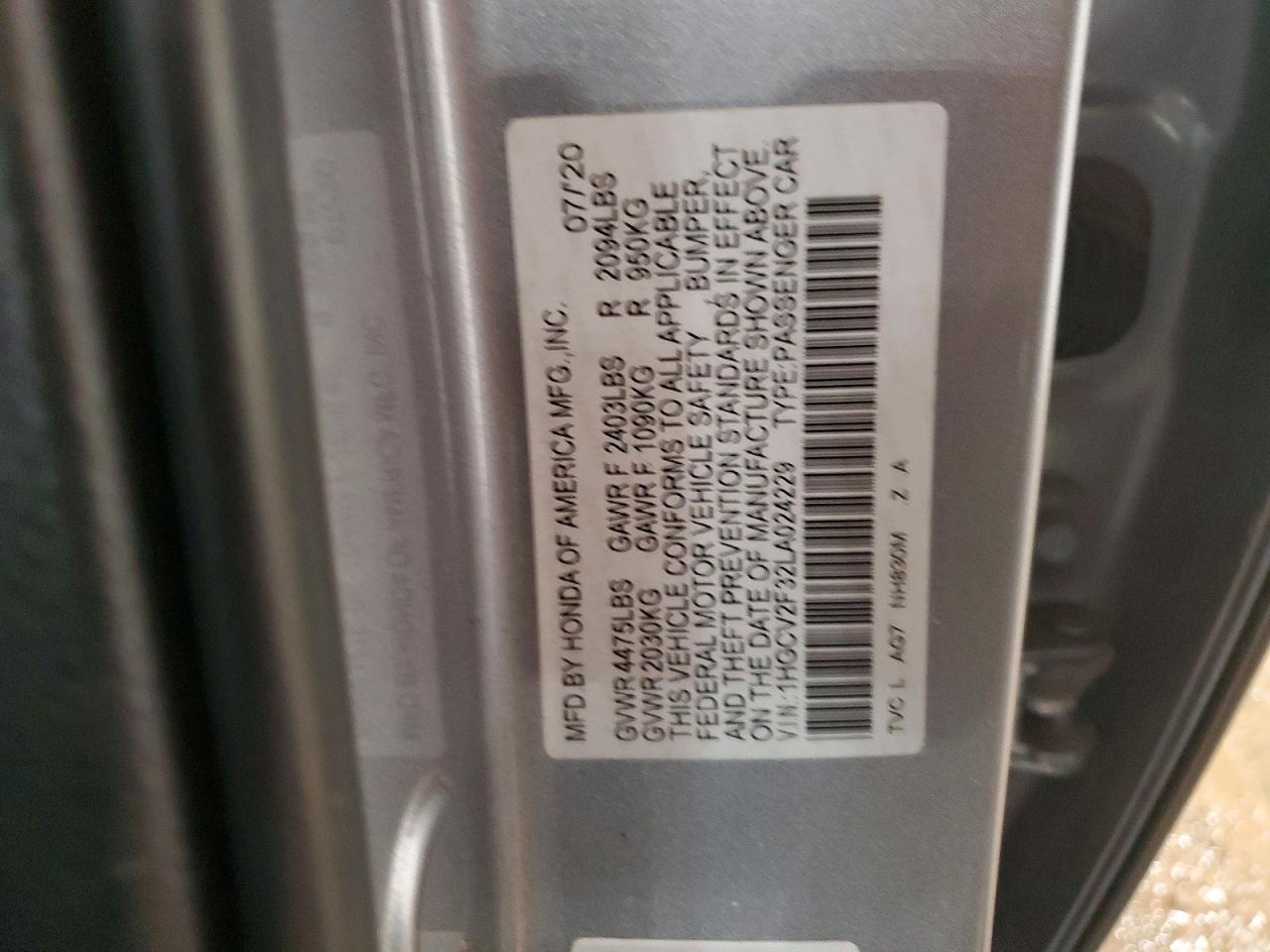 2020 Honda Accord Sport
