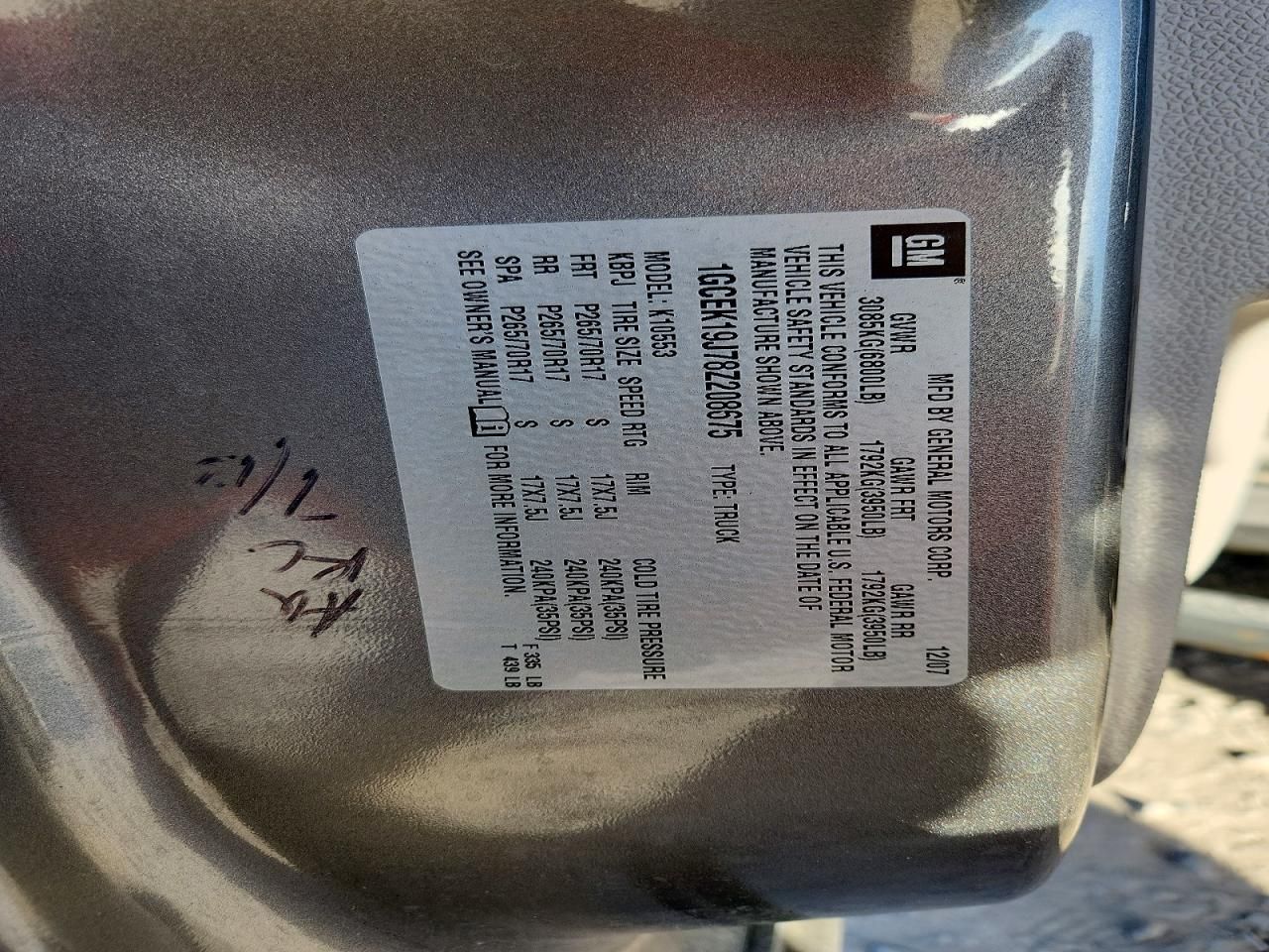 2008 Chevrolet Silverado K1500