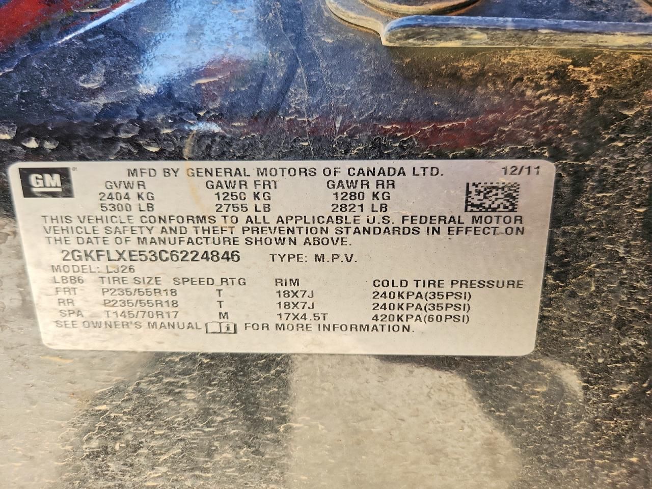 2012 GMC Terrain slt