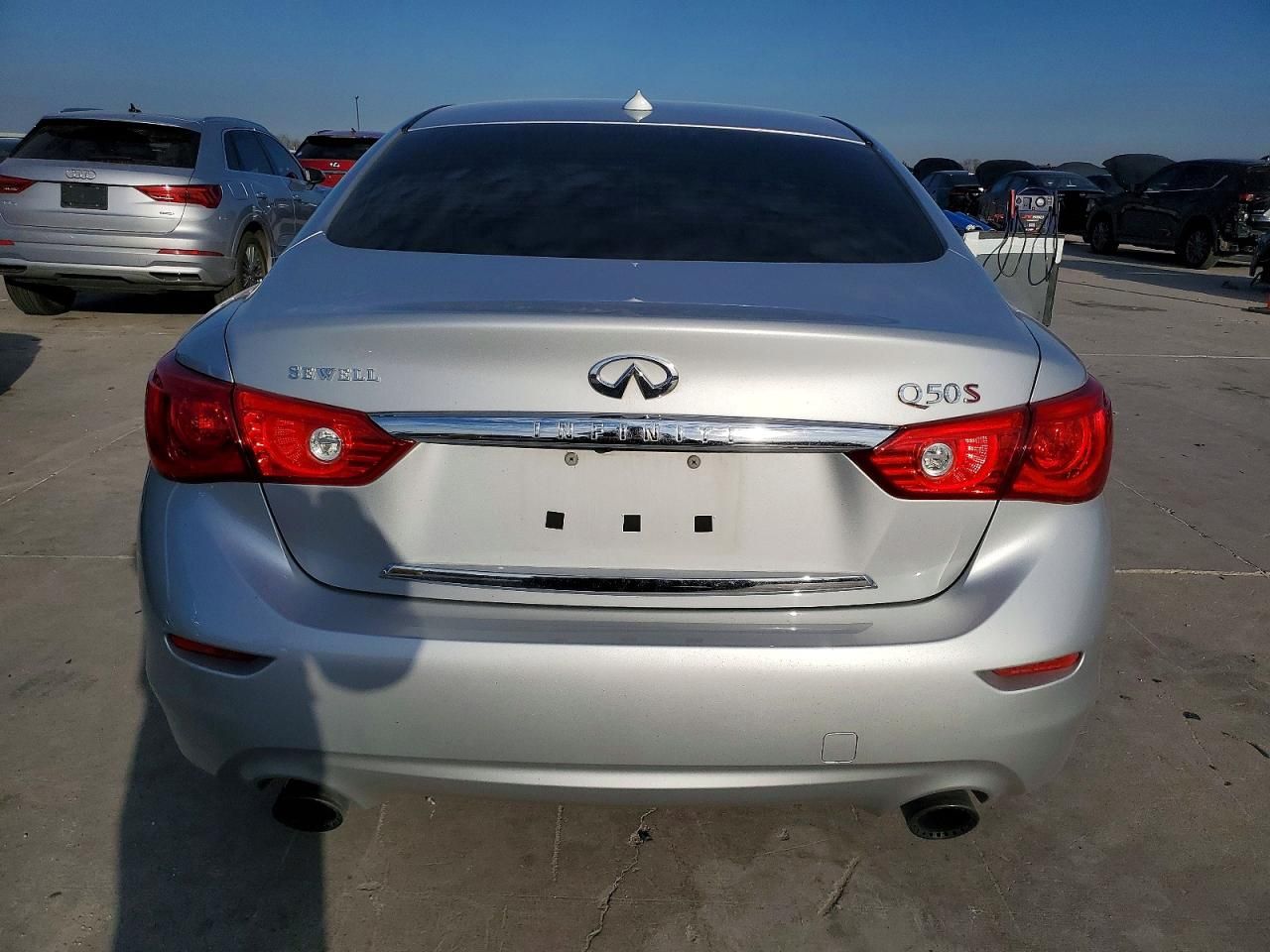 2017 Infiniti Q50 red Sport 400