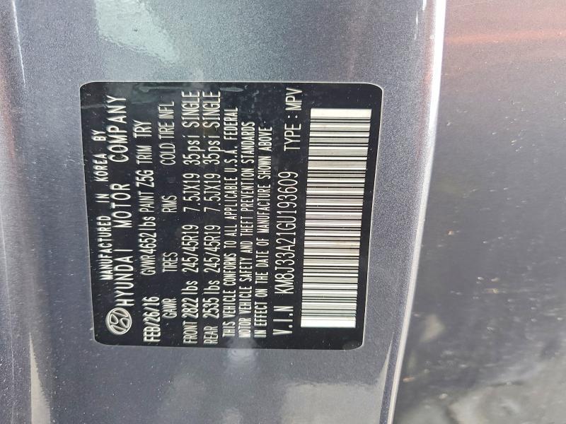 2016 Hyundai Tucson Limited