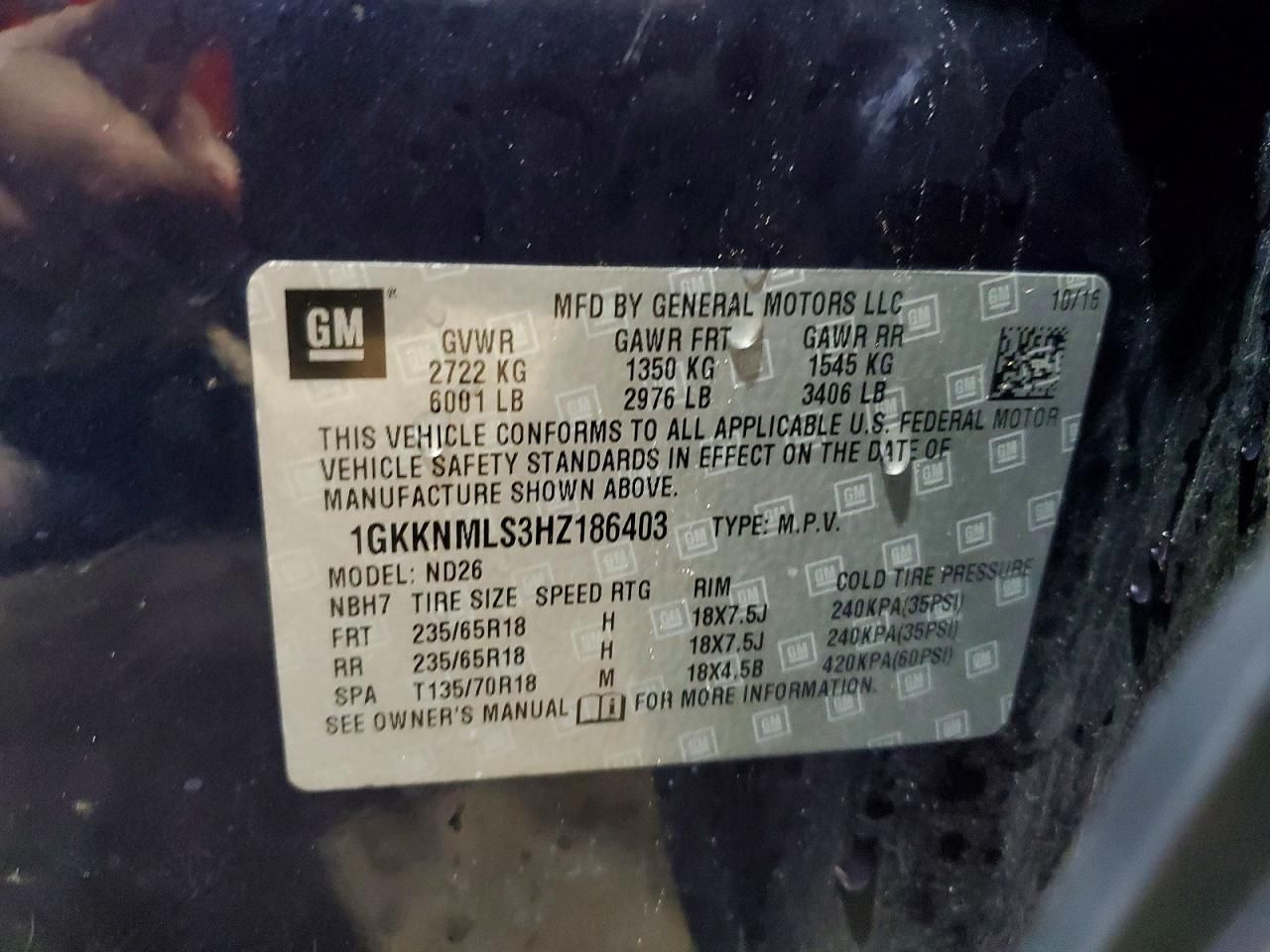 2017 GMC Acadia Slt-1