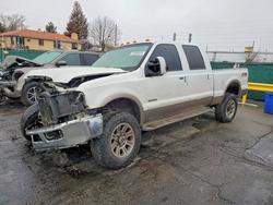 Ford salvage cars for sale: 2006 Ford F350 SRW Super Duty