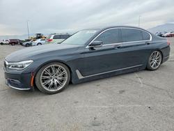 BMW salvage cars for sale: 2016 BMW 750 i