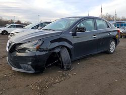 Salvage cars for sale from Copart East Granby, CT: 2016 Nissan Sentra s