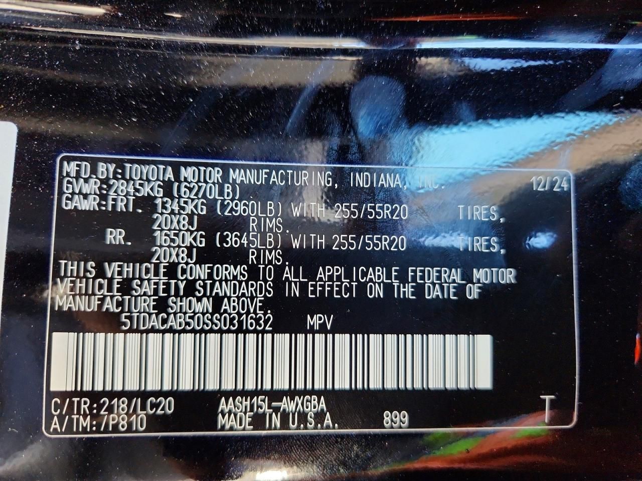 2025 Toyota Grand Highlander le