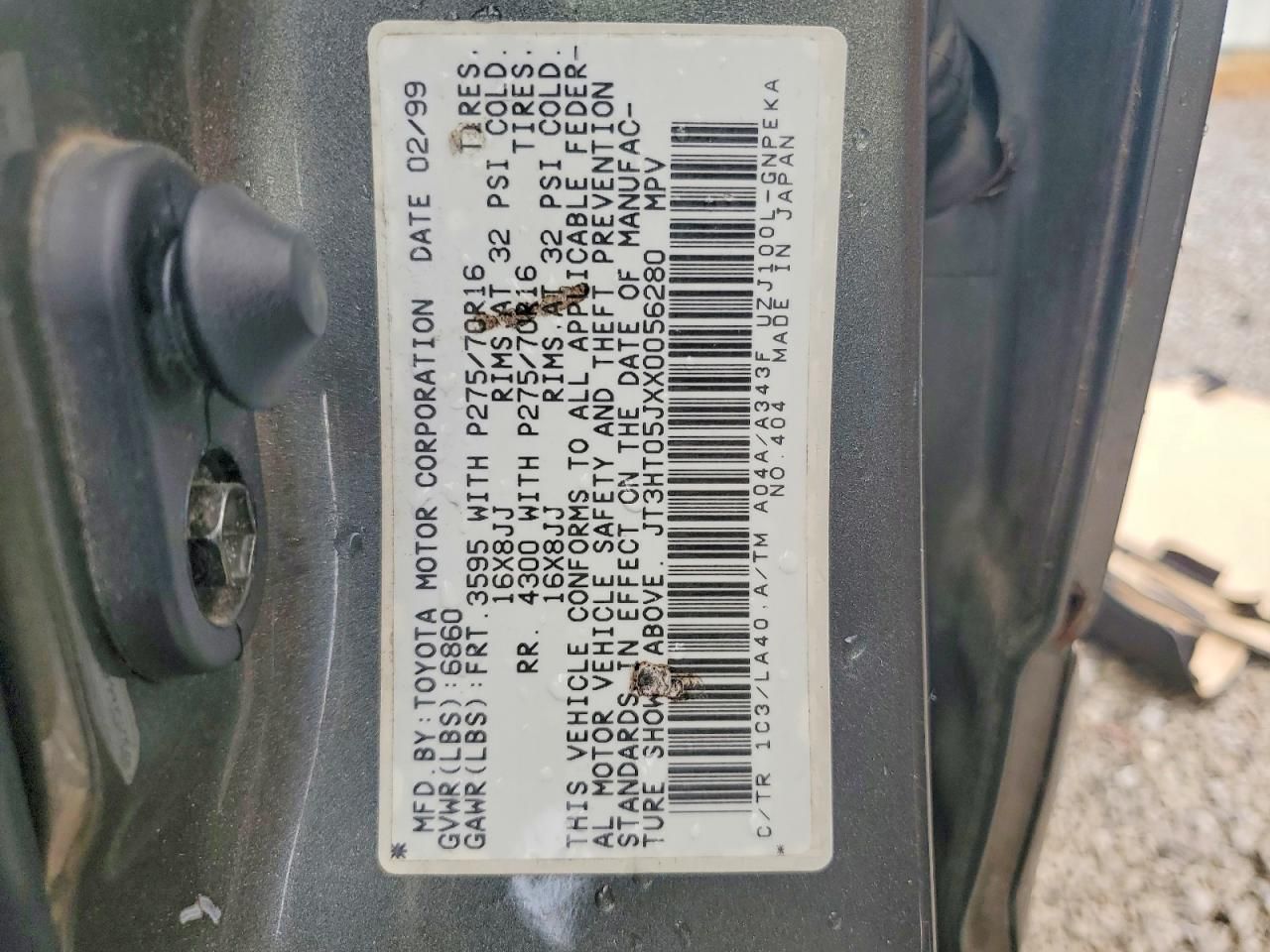 1999 Toyota Land Cruiser