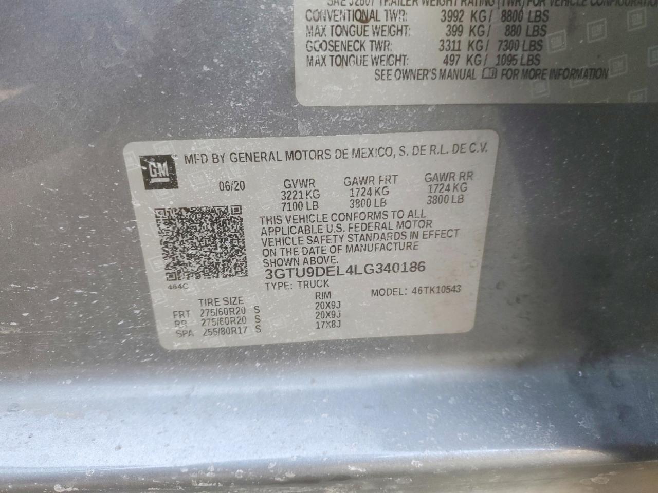 2020 GMC Sierra K1500 slt