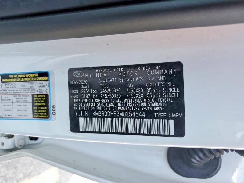 2021 Hyundai Palisade sel