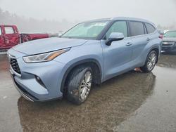2022 Toyota Highlander Platinum en venta en Windham, ME