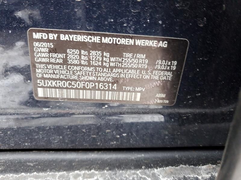 2015 BMW X5 Xdrive35i