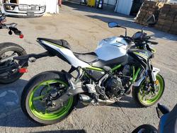 Kawasaki salvage cars for sale: 2021 Kawasaki ER650 K