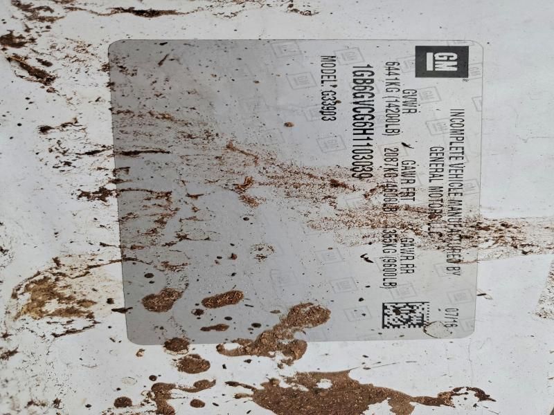 2017 Chev Express Commercial C