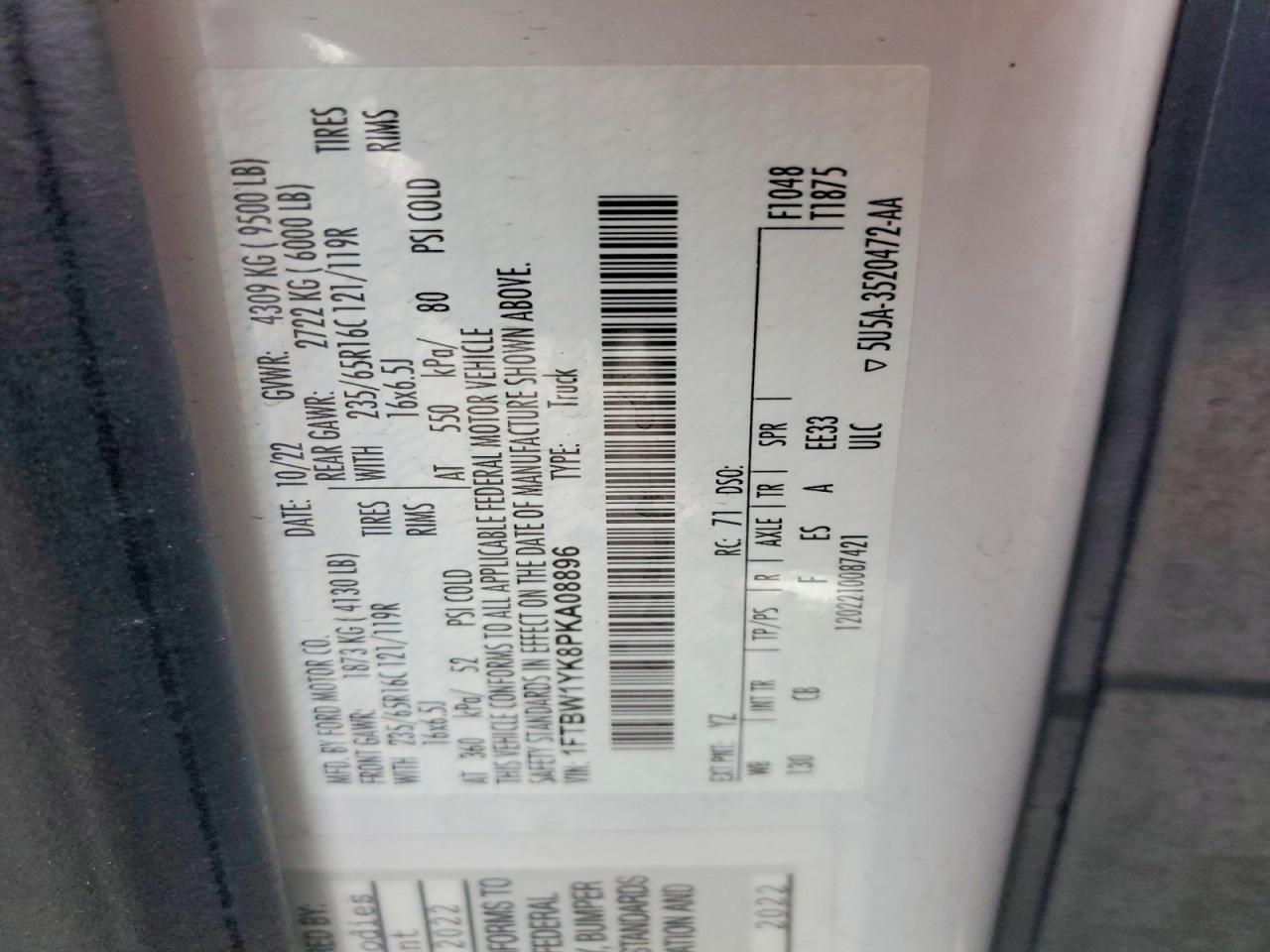 2023 Ford Transit 350 Delivery Van