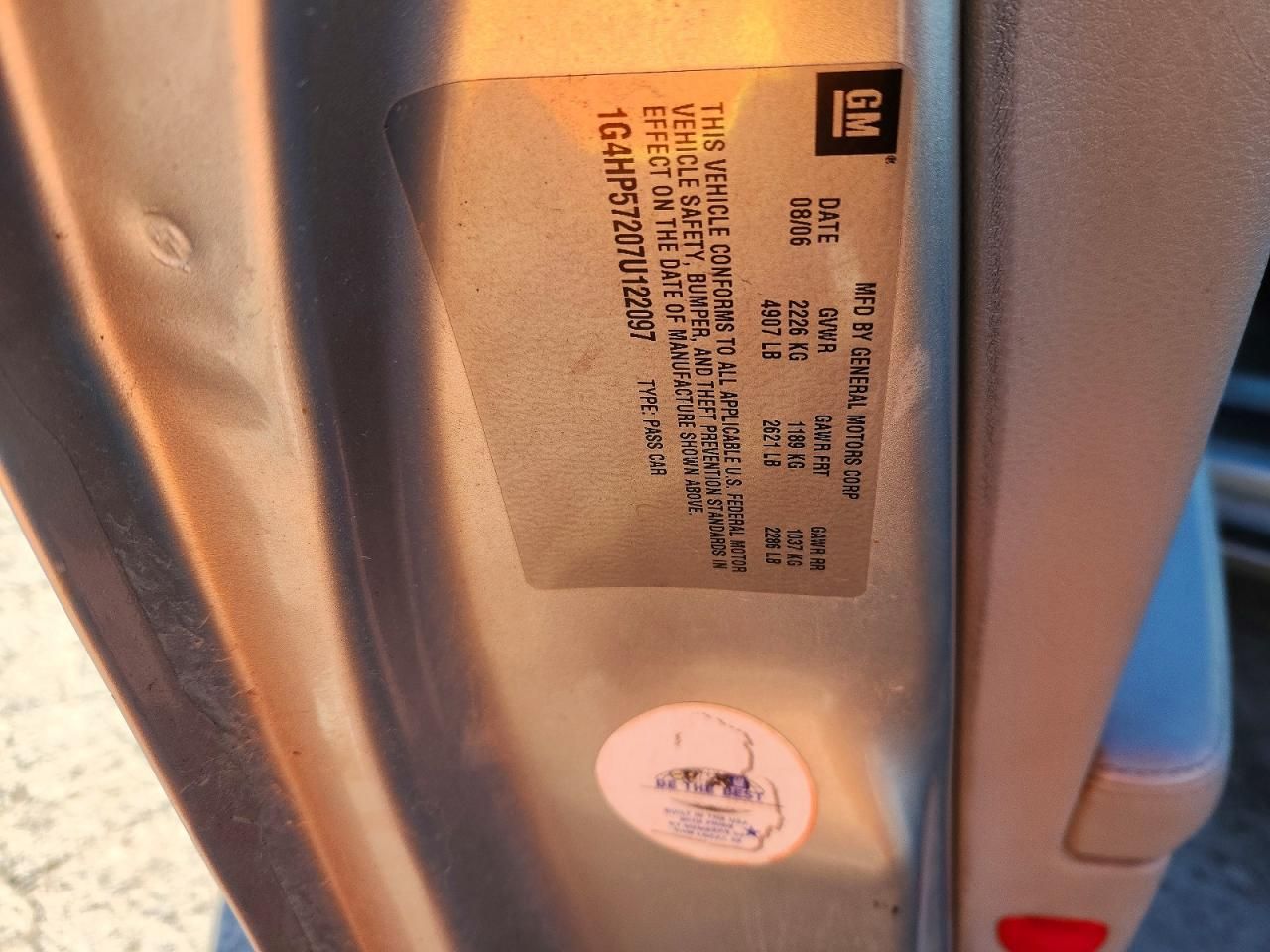 2007 Buick Lucerne cx