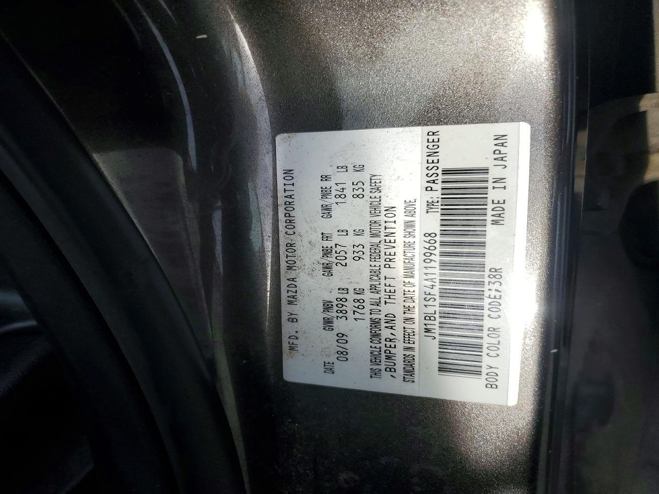 2010 Mazda 3 I