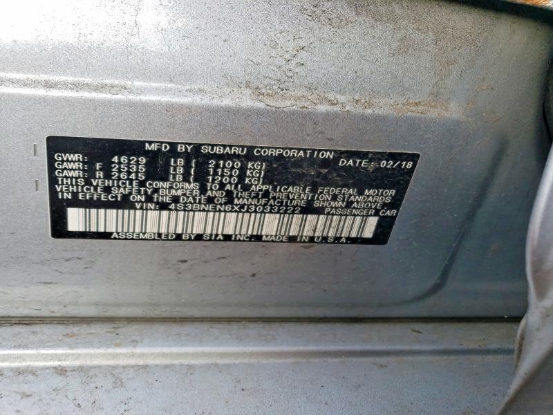 2018 Subaru Legacy 3.6r Limited