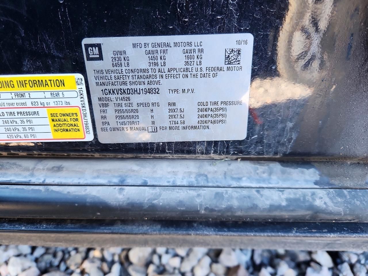 2017 GMC Acadia Limited Slt-2