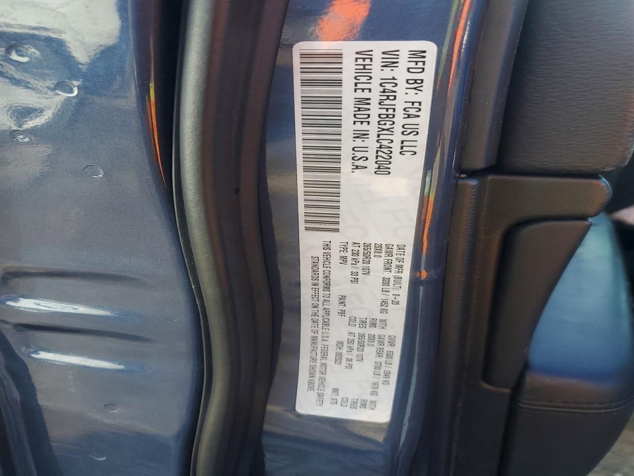 2020 Jeep Grand Cherokee Limited