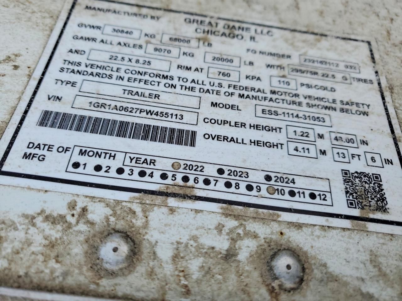 2023 Great Dane Trailer