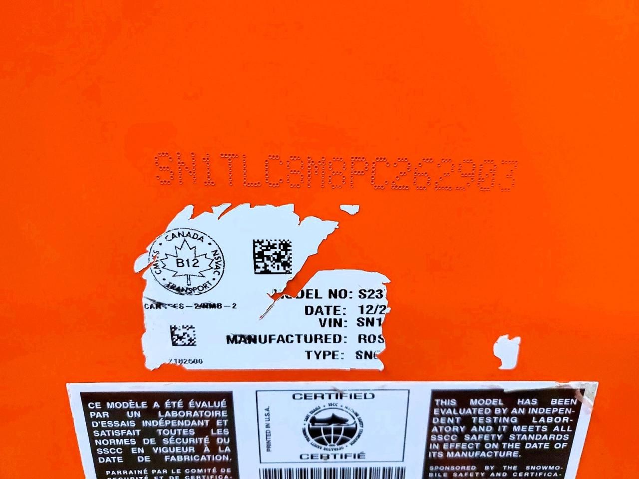 2023 Polaris Snowmobile