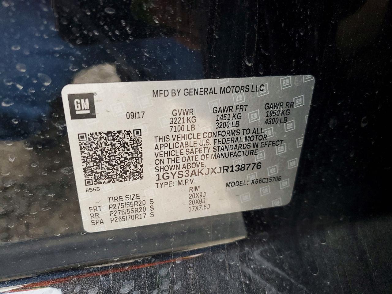 2018 Cadillac Escalade