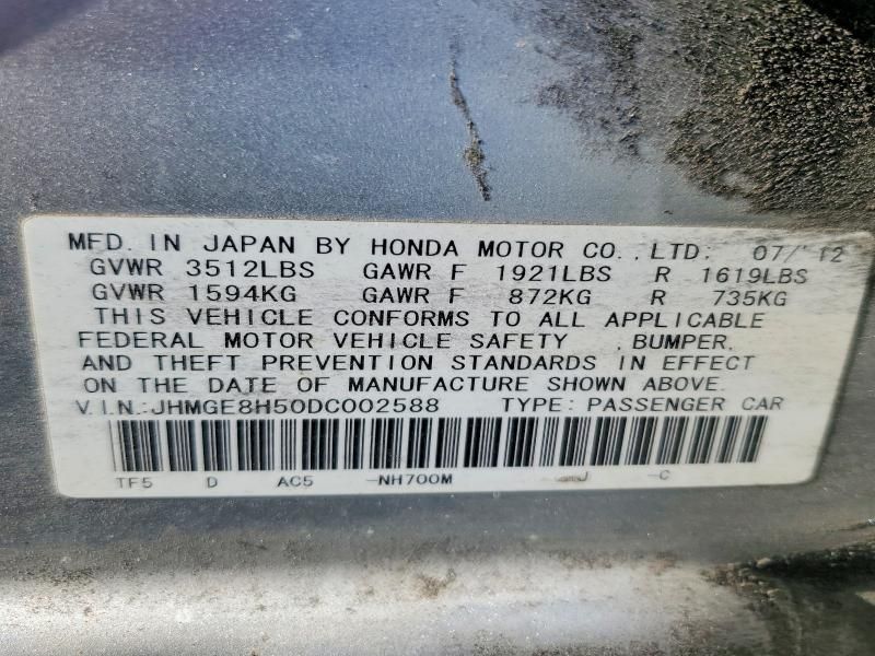 2013 Honda Fit Sport