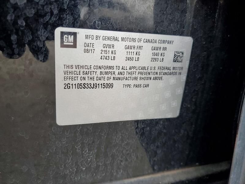 2018 Chevrolet Impala lt