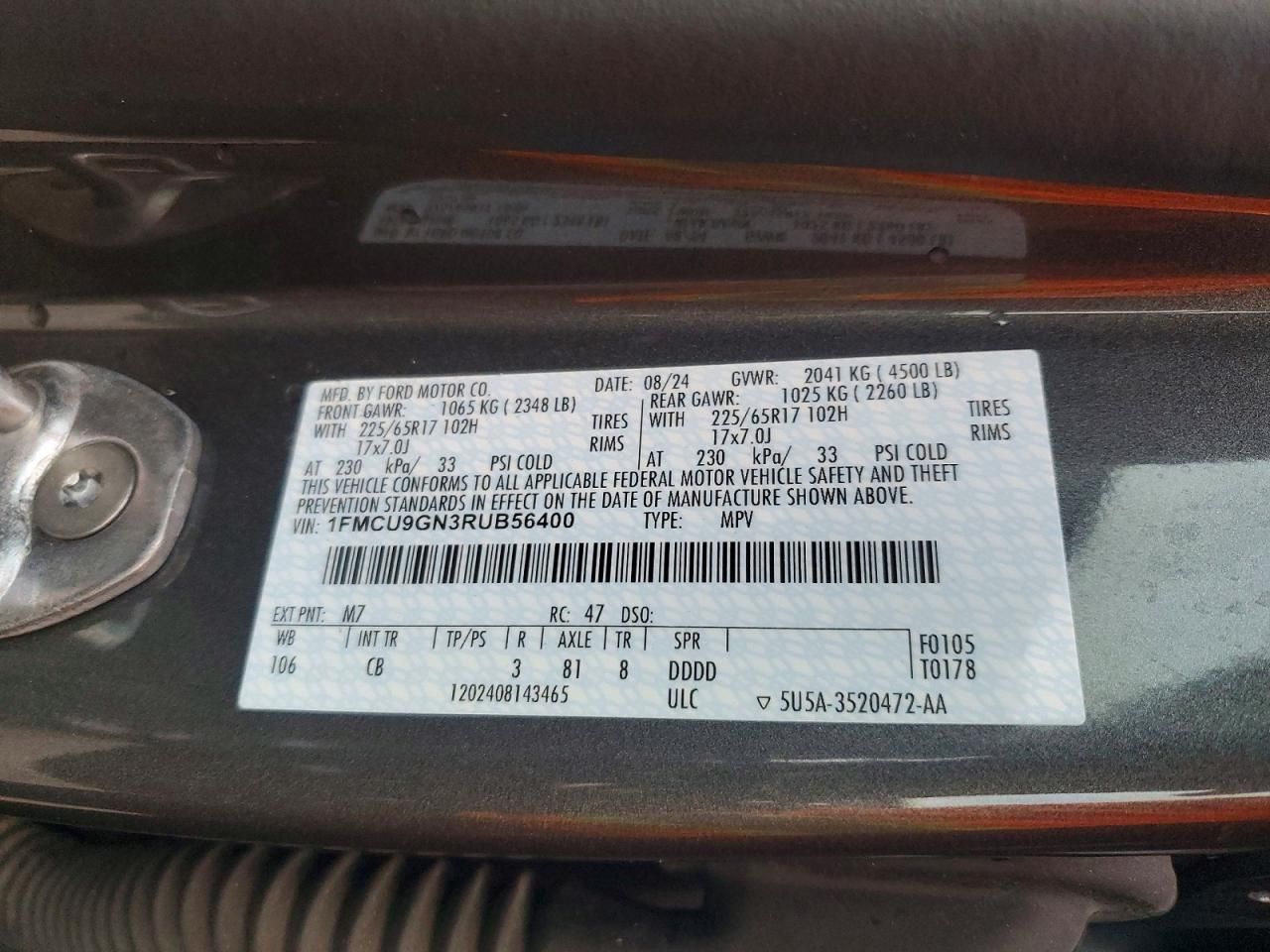 2024 Ford Escape Active