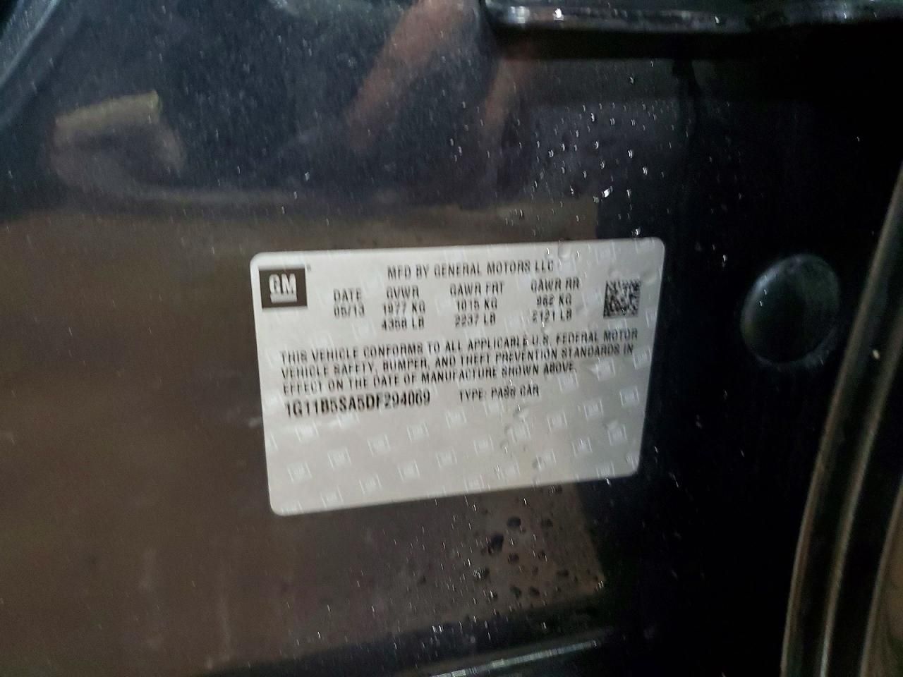 2013 Chevrolet Malibu ls