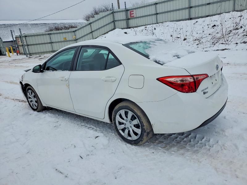 2019 Toyota Corolla l