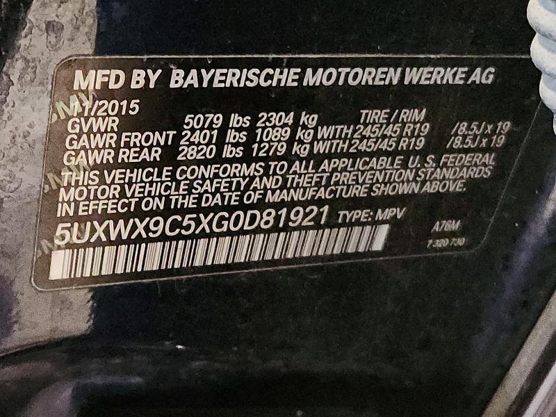 2016 BMW X3 Xdrive28i