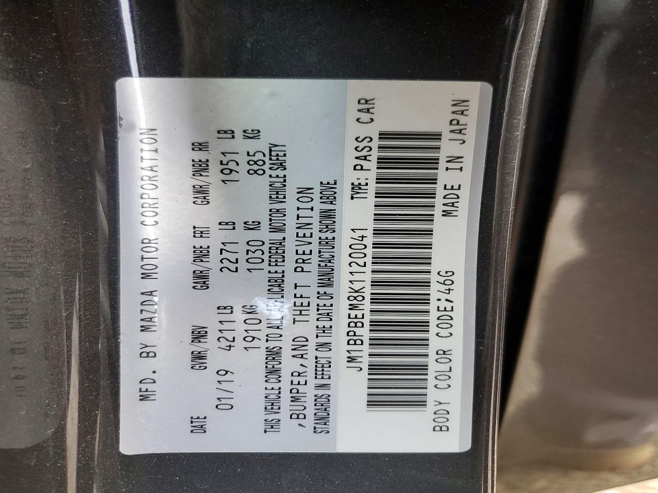 2019 Mazda 3 Premium