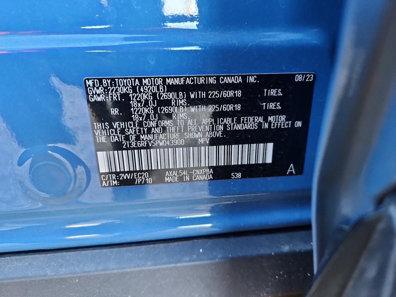 2023 Toyota Rav4 xse