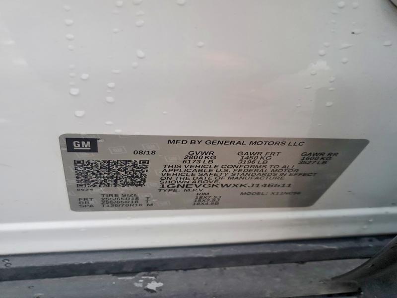 2019 Chevrolet Traverse lt