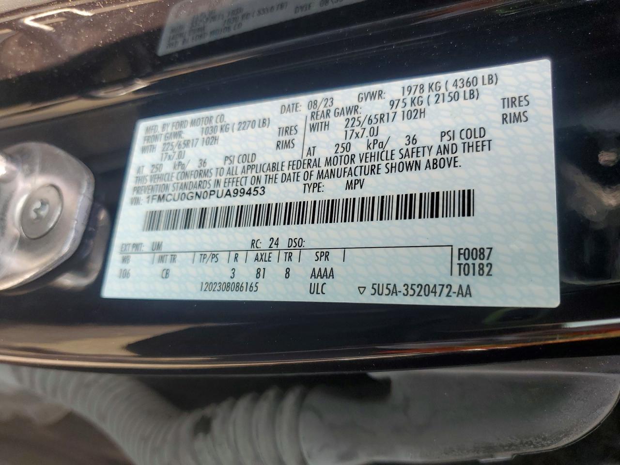 2023 Ford Escape Active