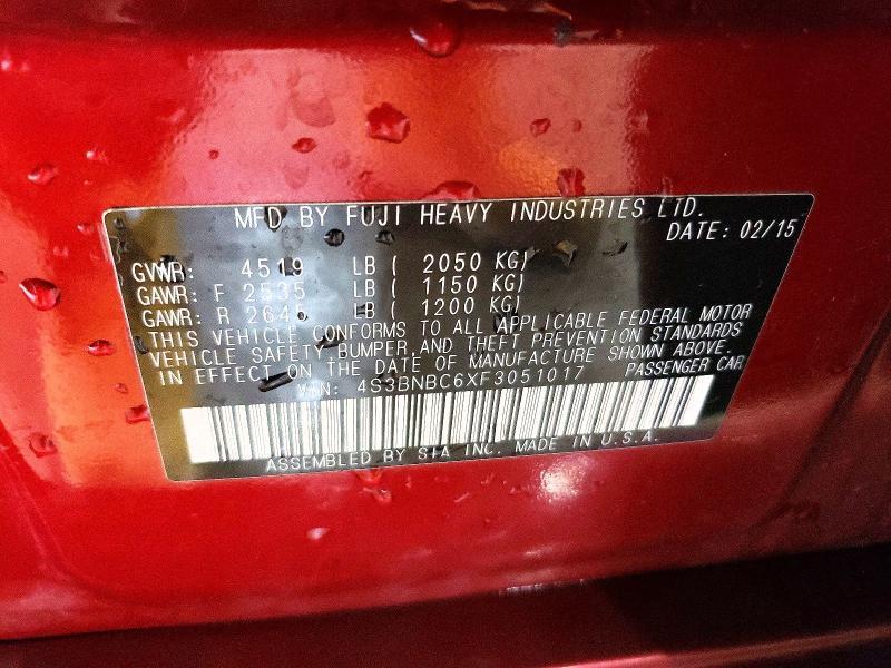 2015 Subaru Legacy 2.5i Premium