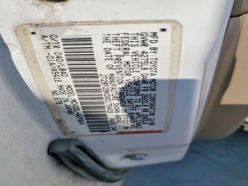 1999 Toyota Camry le