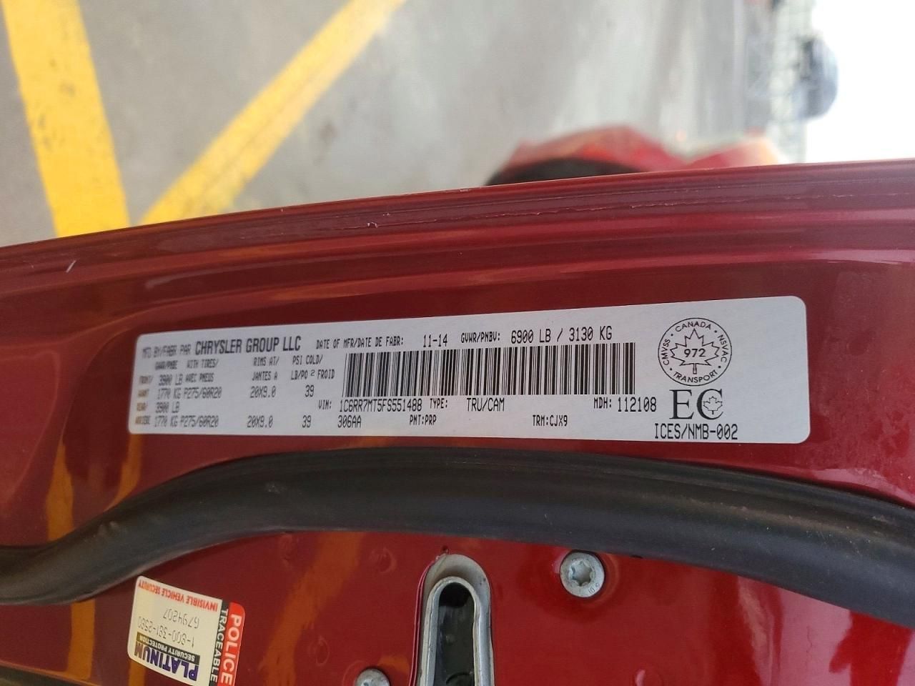 2015 Dodge Ram 1500 Sport